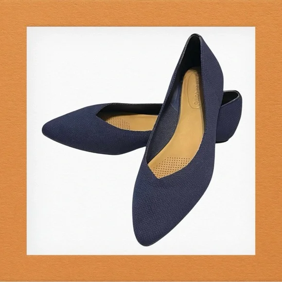 Corso Como Women’s Navy Flats 8M - Picture 2 of 16